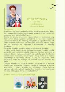 Zofia Szczyrba - informacja o twórcy